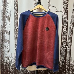 Hurley color block phantom crewneck sweatshirt XL